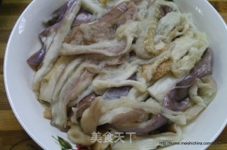 烧汁手撕茄子的做法步骤：5