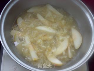 蜂蜜桂花双雪羹的做法步骤：7