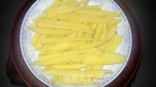 自制炸薯条的做法步骤：4