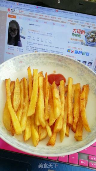 自制炸薯条的做法步骤：10