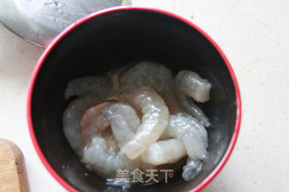 荷兰豆香菇虾仁的做法步骤：2
