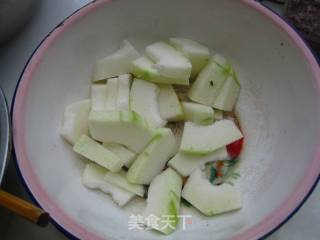 银耳冬瓜糖水的做法步骤：1