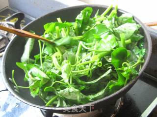 香辣豆豉炒通心菜的做法步骤：5