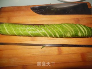 酸辣蓑衣黄瓜的做法步骤：3