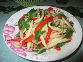 手撕蚝油杏鲍菇的做法步骤：7