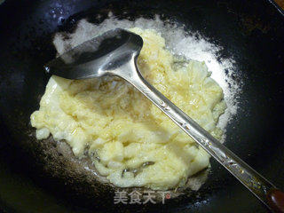 鸡蛋萝卜苗炒饭的做法步骤：7