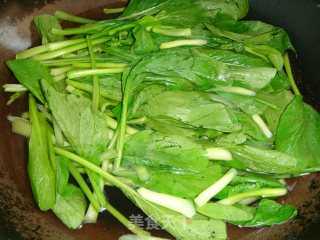 蒜香菜心的做法步骤：3