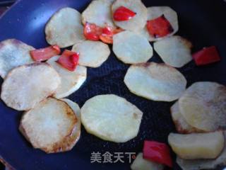 黑胡椒土豆片的做法步骤：6