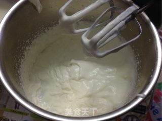 免烤火龙果慕斯蛋糕的做法步骤：3