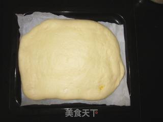 【黄桃香酥面包块】多重口感的小清新水果面包的做法步骤：14