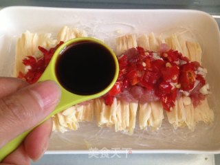 腐竹粉丝蒸的做法步骤：9