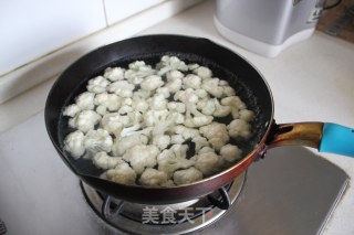 三色蚝油菜花的做法步骤：4