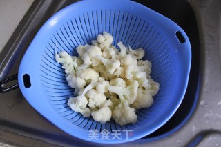 三色蚝油菜花的做法步骤：5