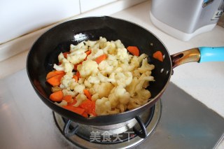三色蚝油菜花的做法步骤：8