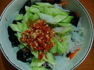 爽口小凉菜-----【剁椒炝拌双耳】的做法步骤：12