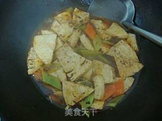 武汉特色风味豆制品------【豉椒脆皮豆腐】的做法步骤：16