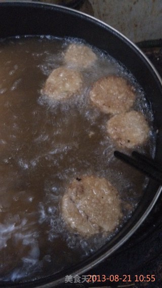 香酥牛肉茄盒的做法步骤：8