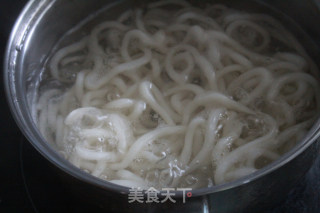 炒乌冬面的做法步骤：4