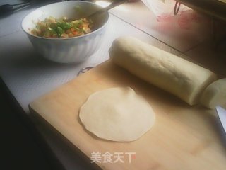 蔬菜肉馅包的做法步骤：7