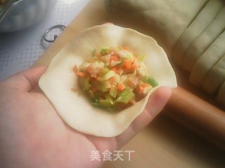 蔬菜肉馅包的做法步骤：8