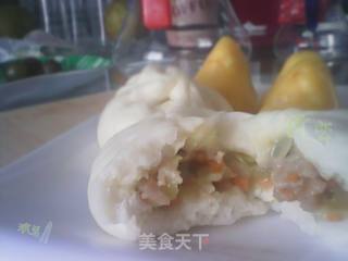 蔬菜肉馅包的做法步骤：11