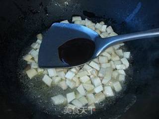 核桃仁炒杏鲍菇的做法步骤：5