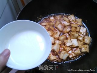 肉末豆腐的做法步骤：9