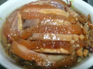 梅菜芋头扣肉的做法步骤：26