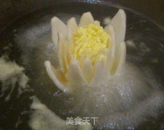 观音佛手莲花的做法步骤：17