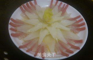 观音佛手莲花的做法步骤：21