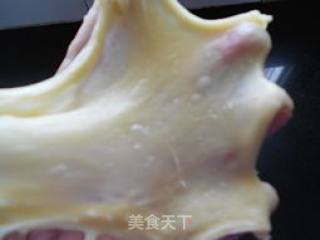 自制肉松面包的做法步骤：4
