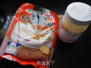 自制肉松面包的做法步骤：5