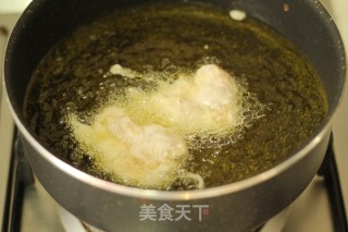 天妇罗扇贝青椒的做法步骤：10