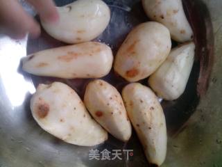 蒸芋头蘸糖的做法步骤：1