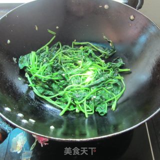 蒜米空心菜的做法步骤：8