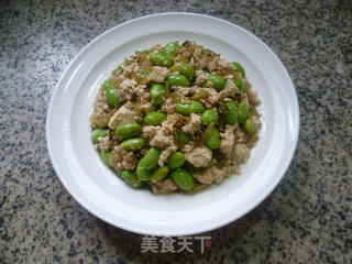 毛豆杂炒豆腐的做法步骤：15