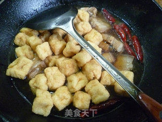 小油豆腐烧五花肉的做法步骤：7