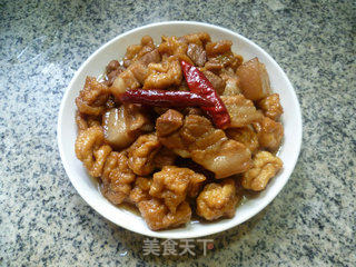 小油豆腐烧五花肉的做法步骤：13
