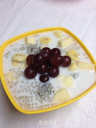 水果西米露的做法步骤：5
