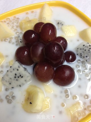 水果西米露的做法步骤：6