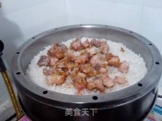 排骨蒸饭的做法步骤：8