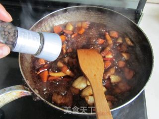 茭白烧肉的做法步骤：8