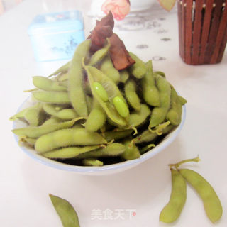 五香毛豆的做法步骤：6