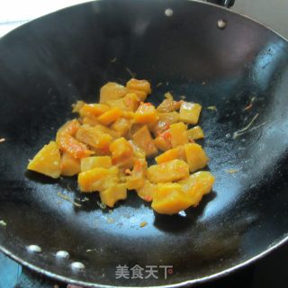 回锅南瓜的做法步骤：8