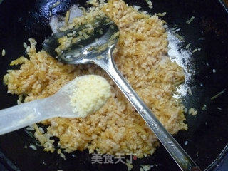 葱花土豆炒饭的做法步骤：9