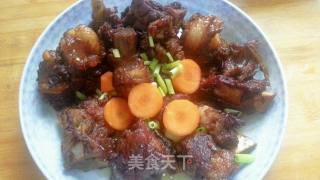 三杯排骨的做法步骤：13