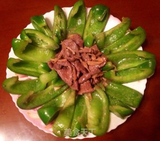 青椒牛肉的做法步骤：4