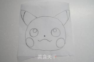 皮卡丘芝士烤吐司的做法步骤：1