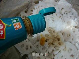 爽口小凉菜------【椒油藕片】的做法步骤：10