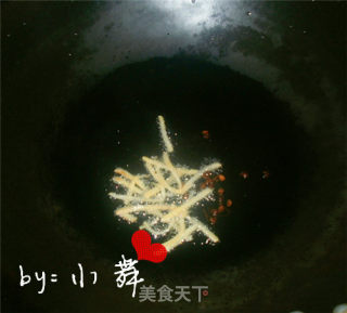 扇贝肉小炒的做法步骤：5
